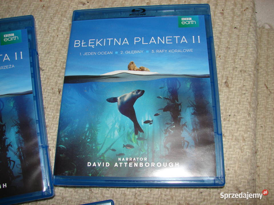 Płyty Bluraydisk Błękitna Planeta II zestaw 3 Starogard Gdański sprzedam