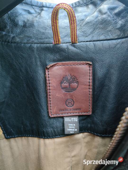Timberland kurtka skóra Naturalna XXL męska Stargard sprzedam