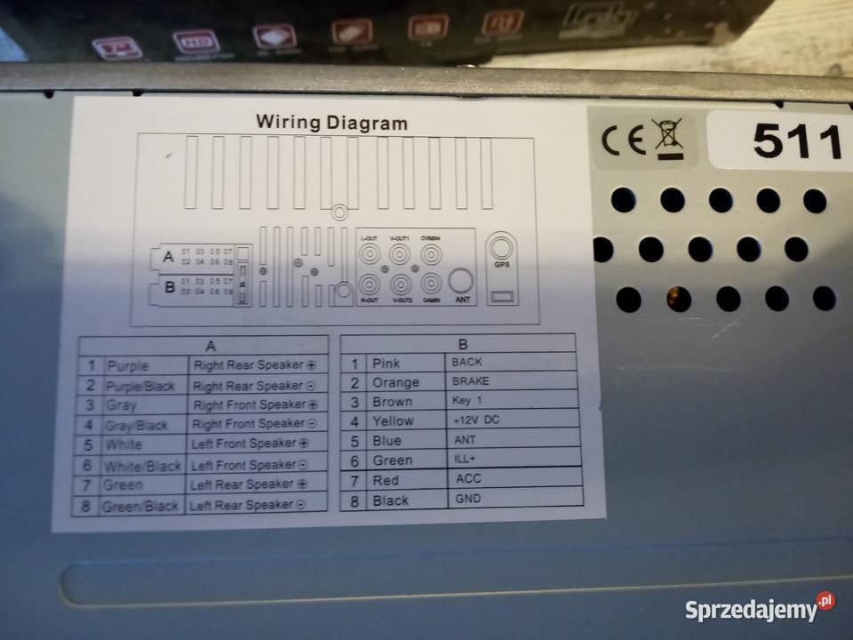 sprzedam radio samochodowe Kajetanowo sprzedam