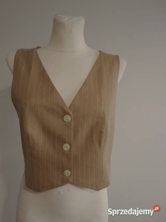 Kamizelka Garniturowa Biznesowa Wizytowa Biuro Moda i Styl