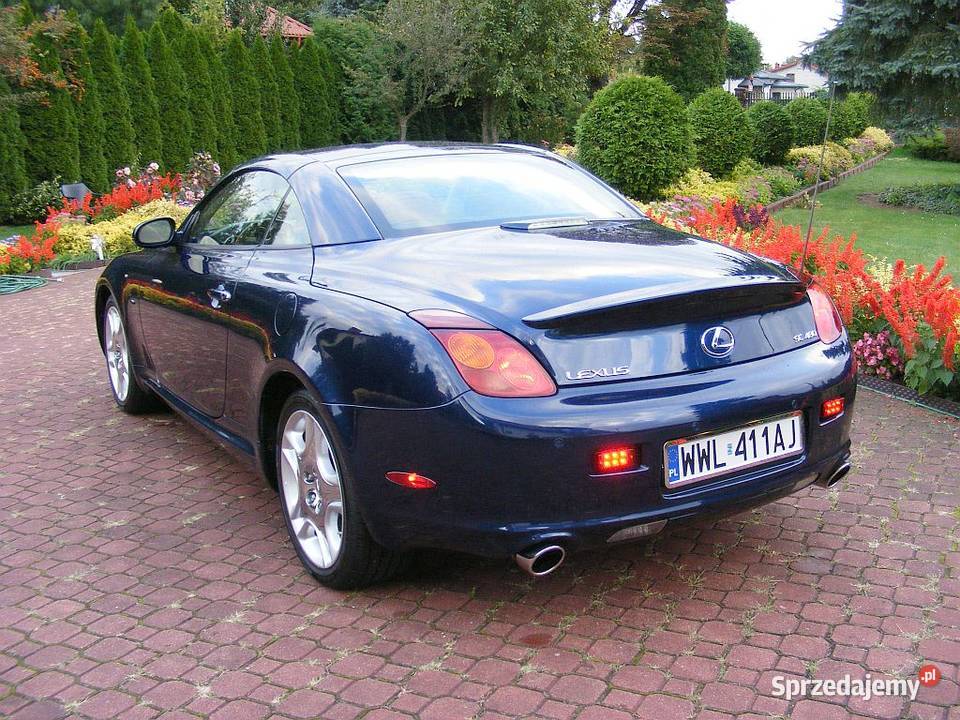 Lexus SC430prod 2004 V8 benzyna automat Radzymin