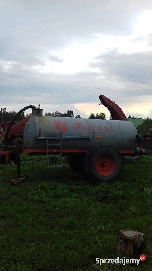Beczkowóz Garant 3000L Niemiecki Beczkowozy Romankowo sprzedam