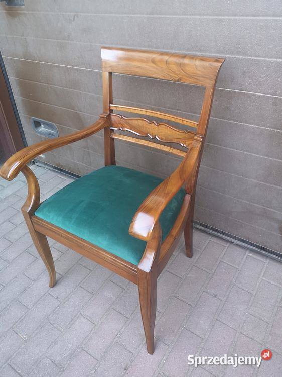 Stary Fotel Krzesło ARTDECO Gabinetowy Antyk wielkopolskie Swarzędz