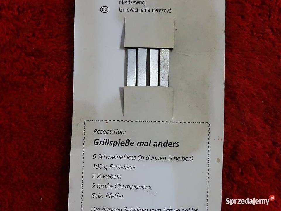 NOWE Szpikulce do Szaszłyków Wenco Stal lubelskie sprzedam