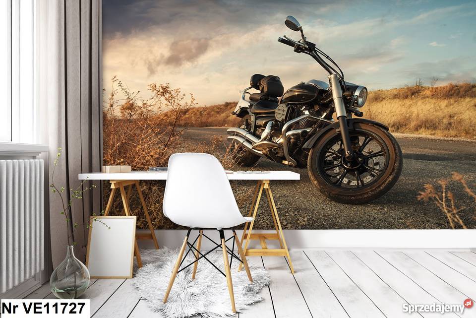 Tapeta fototapeta motor motocykl harley wewnętrzne Leszno sprzedam