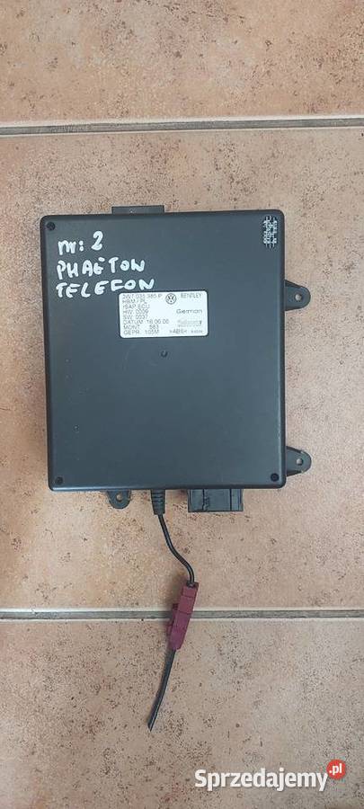 Sterownik telefonu VW PHAETON 3W7035385P Szczecin sprzedam