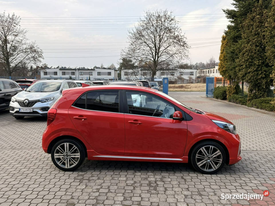 Kia Picanto 12 84 GT Line Kamera Navi Perła komputer pokładowy Samochody osobowe śląskie Tarnowskie Góry