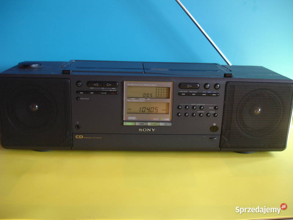 Radiomagnetofon z CD SONY CFDK10 sprzedam