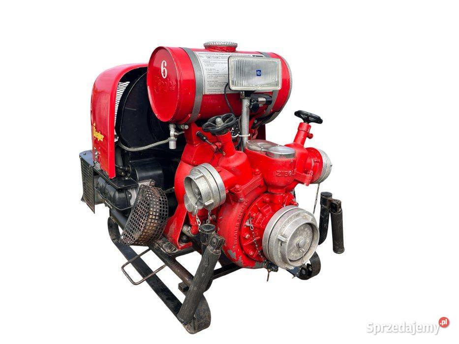 Motopompa Ziegler FP 88 1974 Silnik Volkswagen Pozostałe wielkopolskie Tuliszków