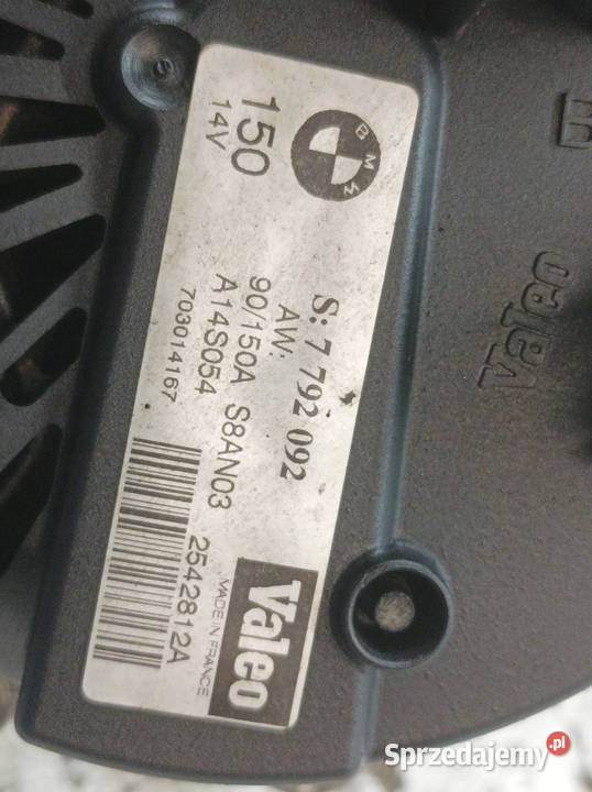 ALTERNATOR 7792092 25 D M57 Bmw Seria 5 IV świętokrzyskie sprzedam