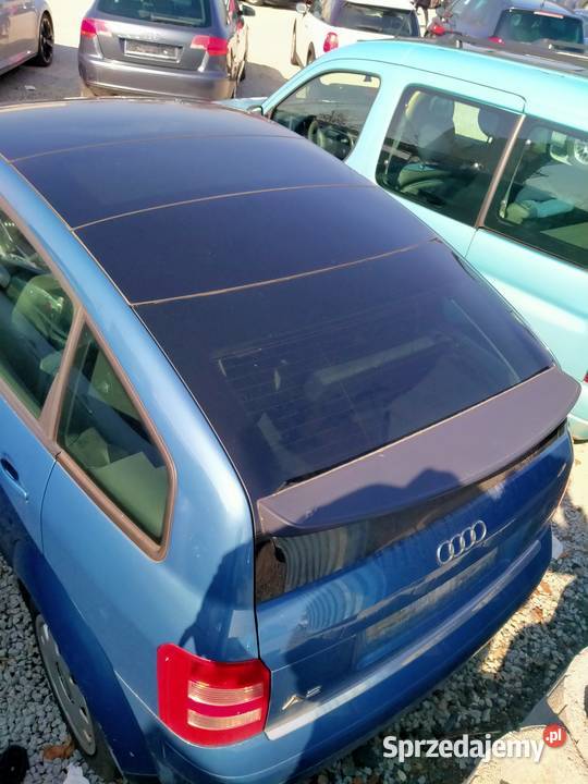 Audi A2 16 benzyna 110 świeżo sprowadzony niebieski