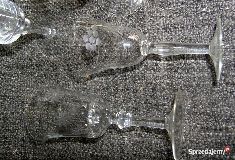 PRL kieliszki do likieruAD dolnośląskie Bartków