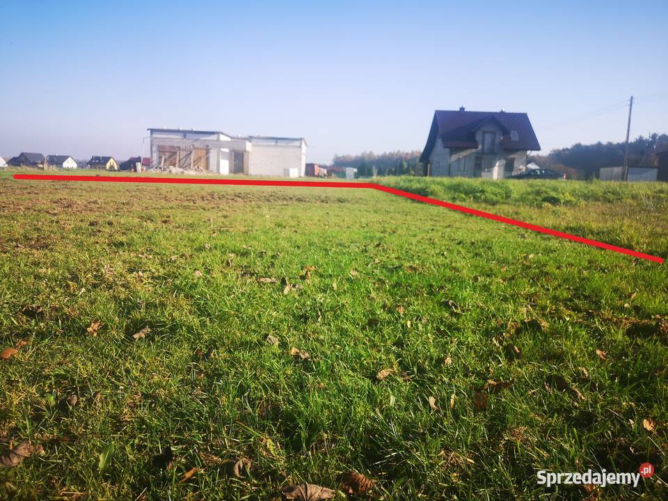 Działka budowlana Orzesze Mościska 960m2