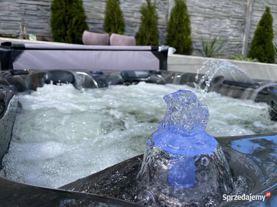 Jacuzzi ogrodowe spa TOPAZ 3osobowa wodospad Środa Wielkopolska sprzedam