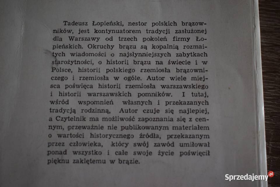 Okruchy brązu Tadeusz Łobieński Chełmno