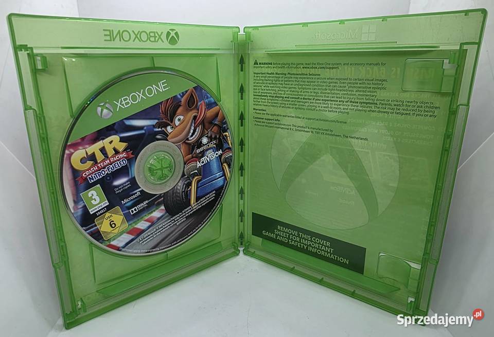 Gra Crash Team Racing Nitro Fueled Xbox One Elbląg