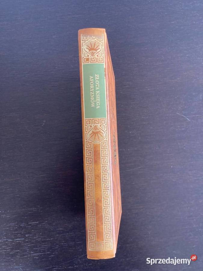 Złota Księga Aforyzmów seria W szklanej kuli ISBN 8388962655 Elbląg