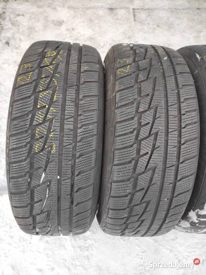 4x opony zimowe 22555R17 Matador Sibir Snow podkarpackie Dukla sprzedam
