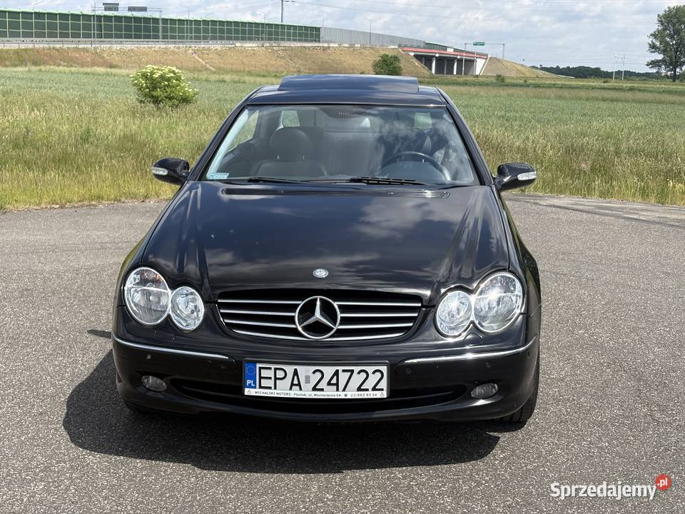 Mercedes Benz W209 CLK 320 V6 Avangarde Automat łódzkie Pabianice