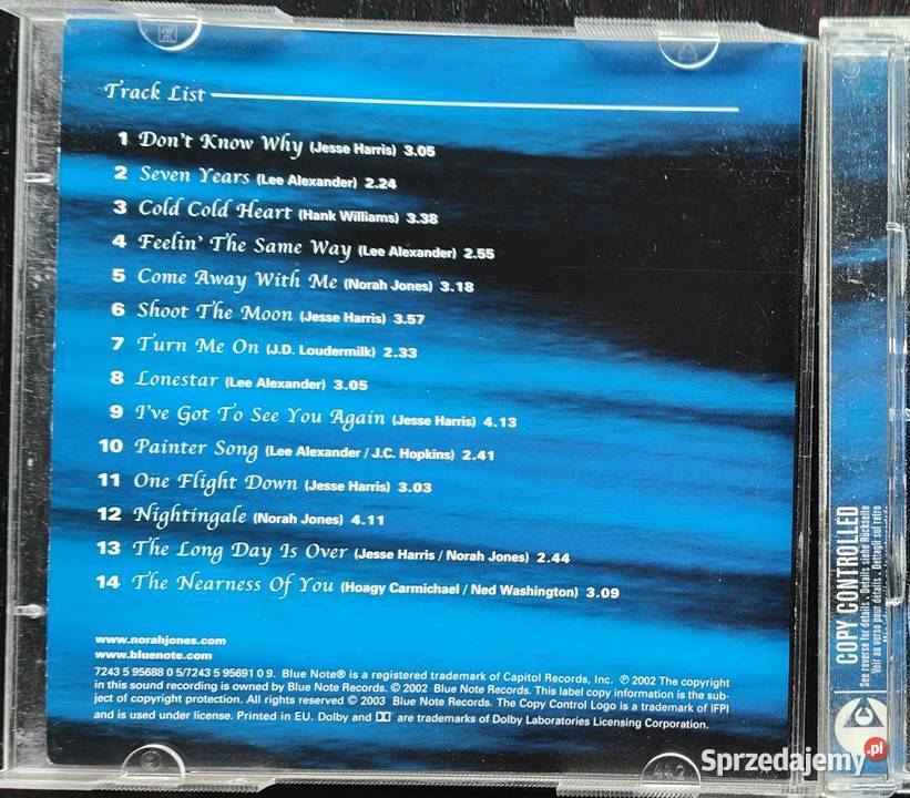 2 CD Jazz Norah Jones Deluxe Edition CD DVD 2002 Warszawa