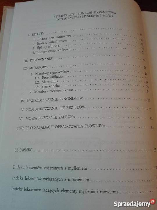 Słownictwo pism Stefana Żeromskiego T 7 Myśl i Gdańsk