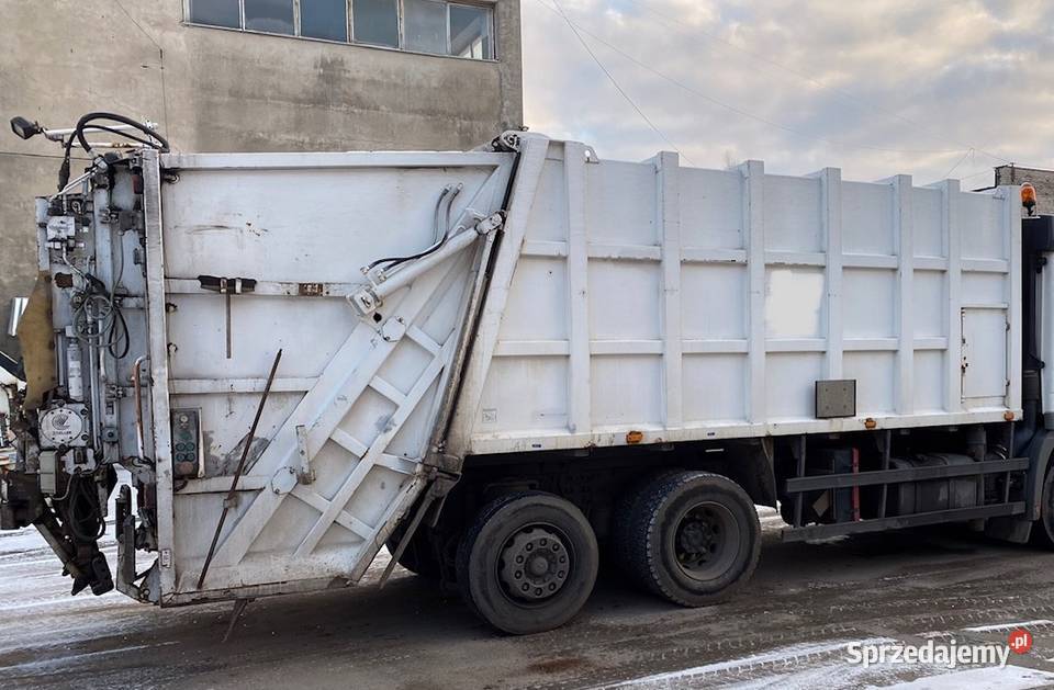 ZABUDOWA trzyosiowa śmieciarki HALLER 22m3 Nowiny