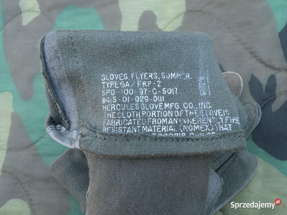 Rękawice flyers Us Army NOMEX 8 dolnośląskie