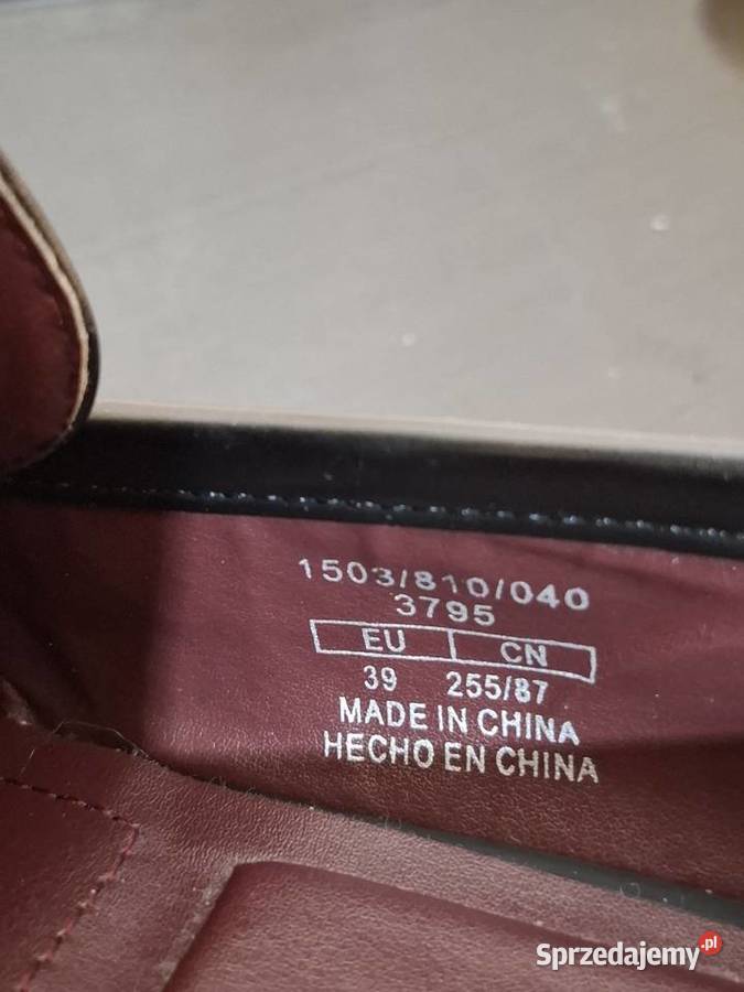Zara 39 mokasyny loafersy czarne wysoka podeszwa Kraków