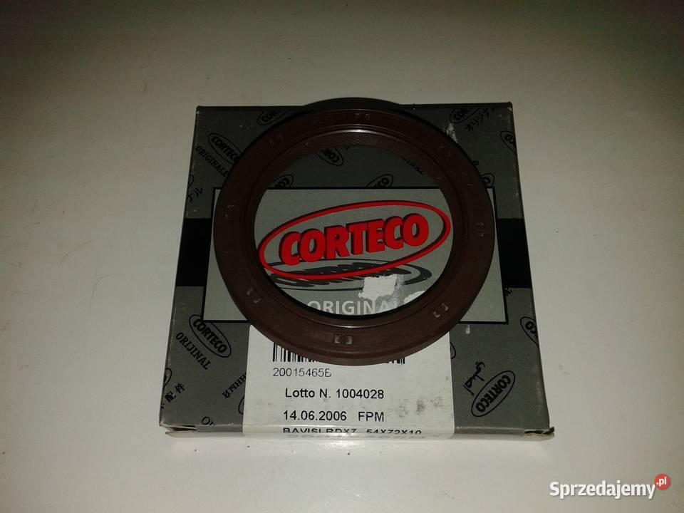 Uszczelniacz pompy olejowej C25 J5 54x72x10 osobowe Lublin