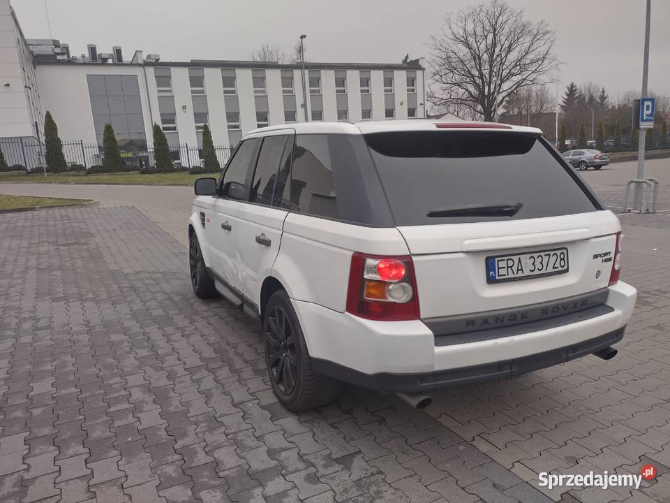 Okazja Range Rover Sport biała perła folia 3M Radomsko