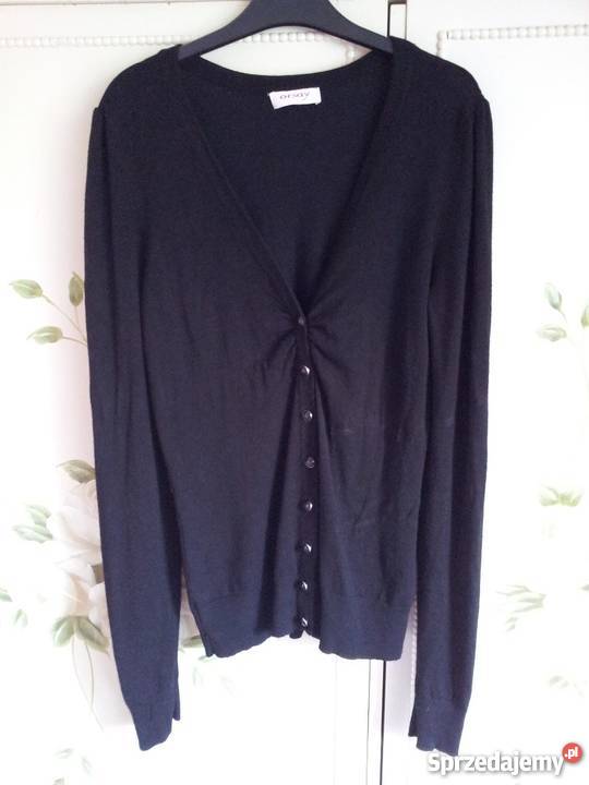 Sweter kardigan Orsay M 38 czarny L 40 guziki zachodniopomorskie Szczecin