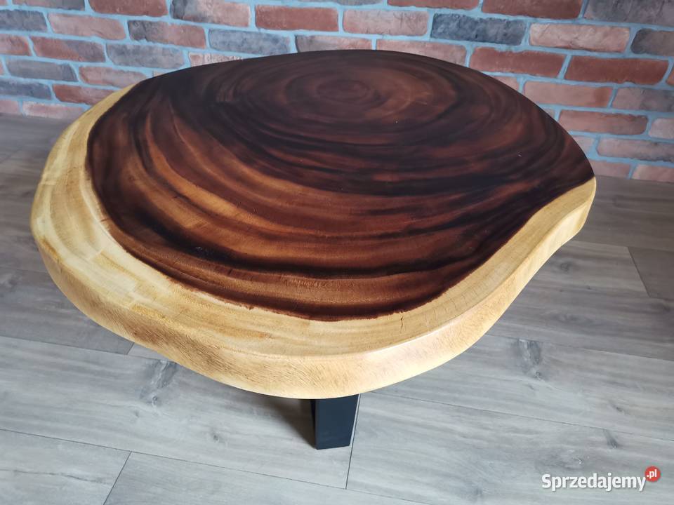 Stół suar 79 x 83 coffe na metalowych nogach wielkopolskie Poznań