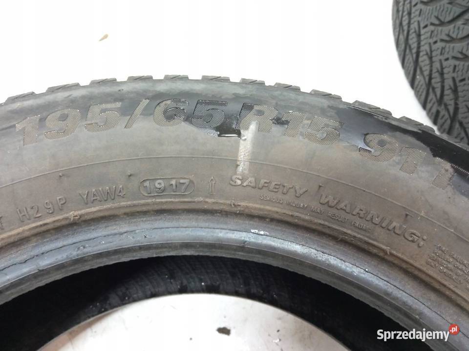 4x OPONA ZIMOWA KUMHO WINTERCRAFT WP51 19565R15