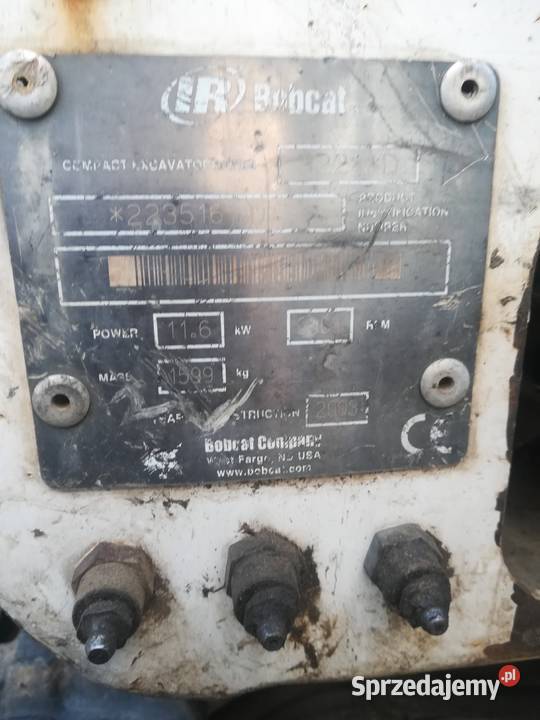 Bobcat 322 podkarpackie Jasło