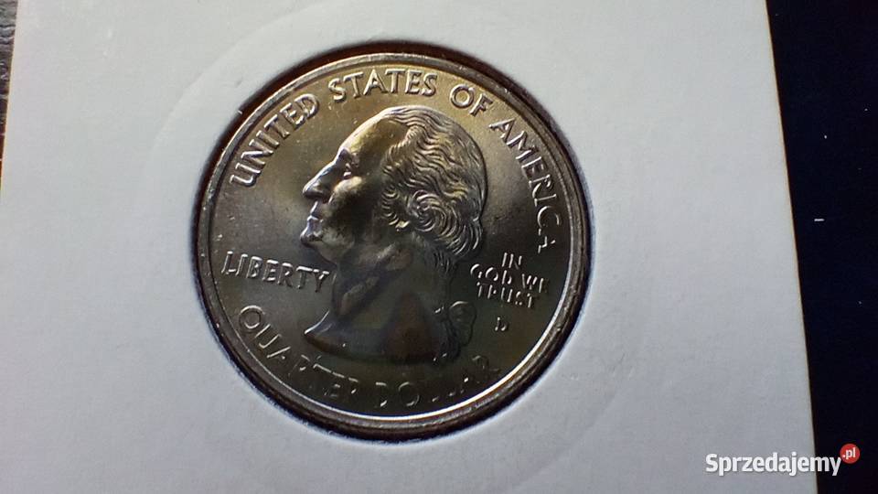 Stare monety 14 dolar 2002 Luizjana USA hologram podkarpackie Lesko
