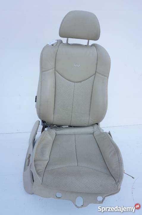 FOTEL PASAŻERA PRAWY INFINITI G37 Nowy Tomyśl