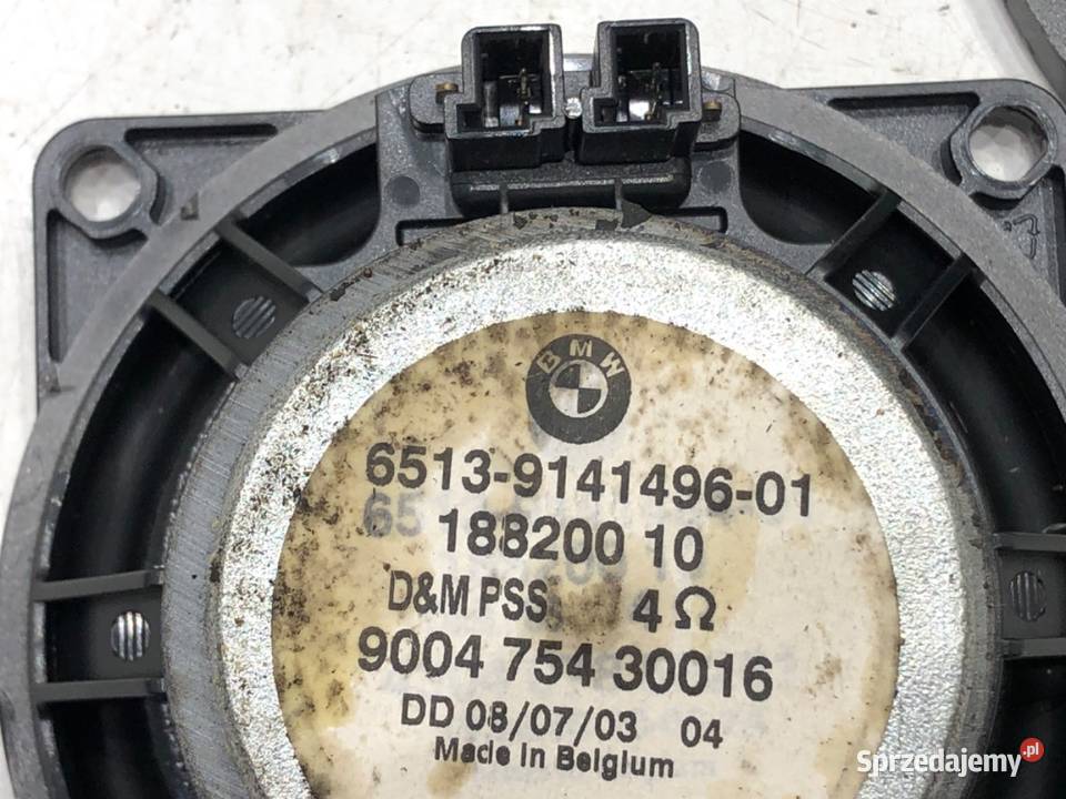 GŁOŚNIKI KOMPLET BMW E61 Kombi 0410 AUDIO ZESTAW podkarpackie