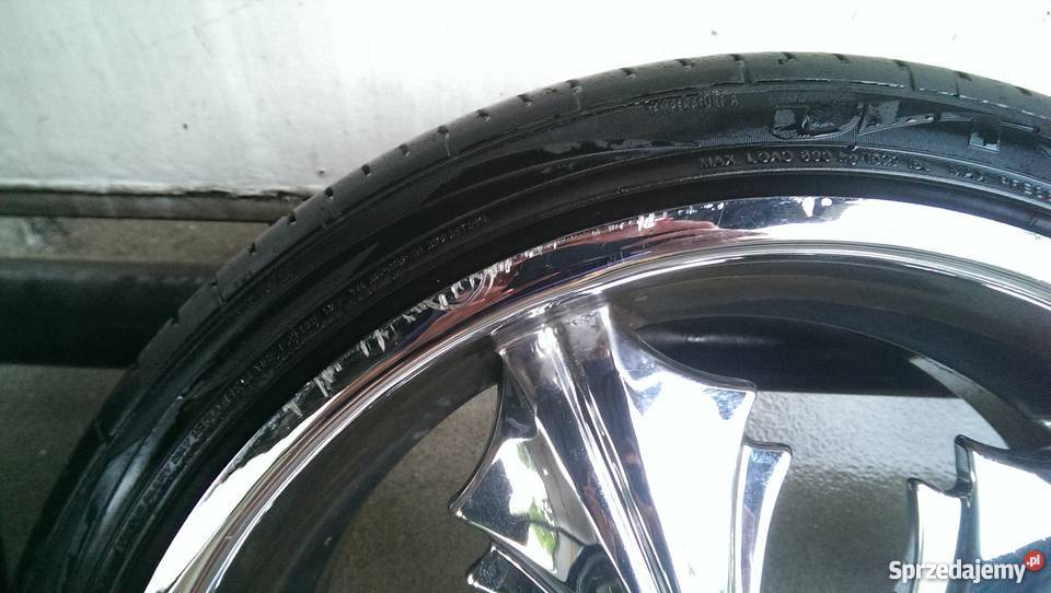 Piękne chromowane felgi 20 firmy CABO aluminiowe Felgi małopolskie