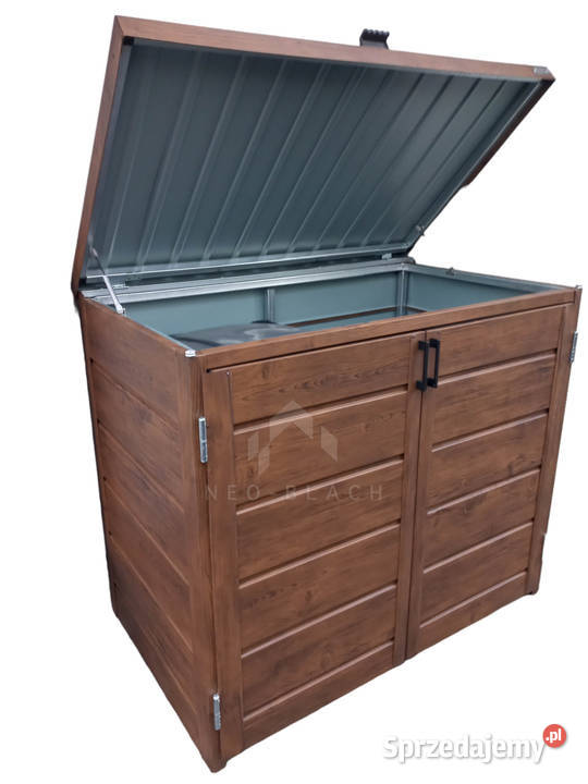 Zabudowa koszy na śmieci wiata śmietnikowa dolnośląskie Lubin