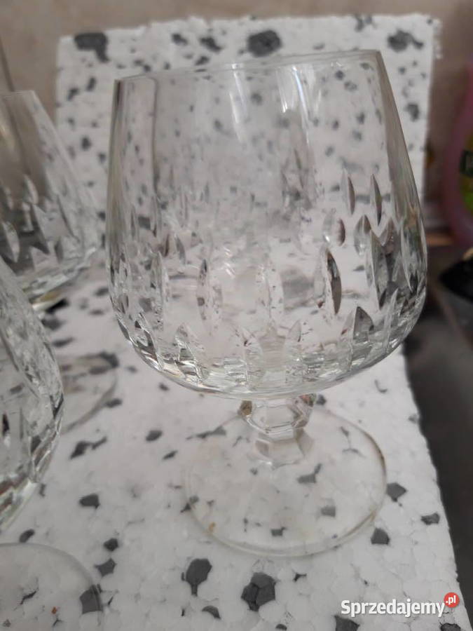 kieliszki kryształowe do koniaku zestaw 4 sztuki Warszawa