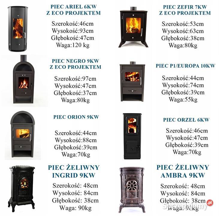 PIEC ŻELIWNY KOZA K6 PIECYK WOLNOSTOJĄCY ŻELIWO Radziszów