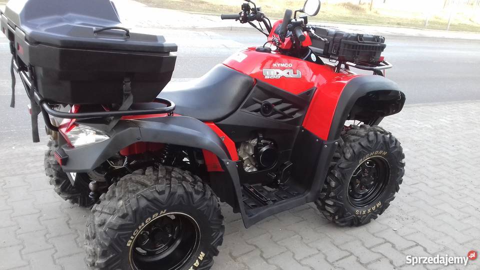 Quad KYMCO MXU 500 4x4 rozpinany mocno Skawina