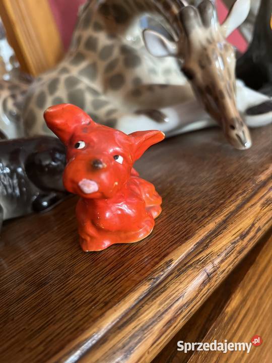 Figurka foksteriera Goebel Syg wycisk w masie C Gdańsk