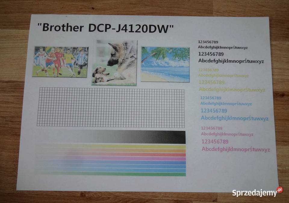 Atramentowa drukarka Brother DCPJ4120DW A4 A3 Drukarki i skanery zachodniopomorskie Szczecin