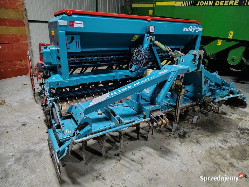 Zestaw agregat uprawowo siewny SULKY 2005 Super nieuszkodzony Janów Lubelski