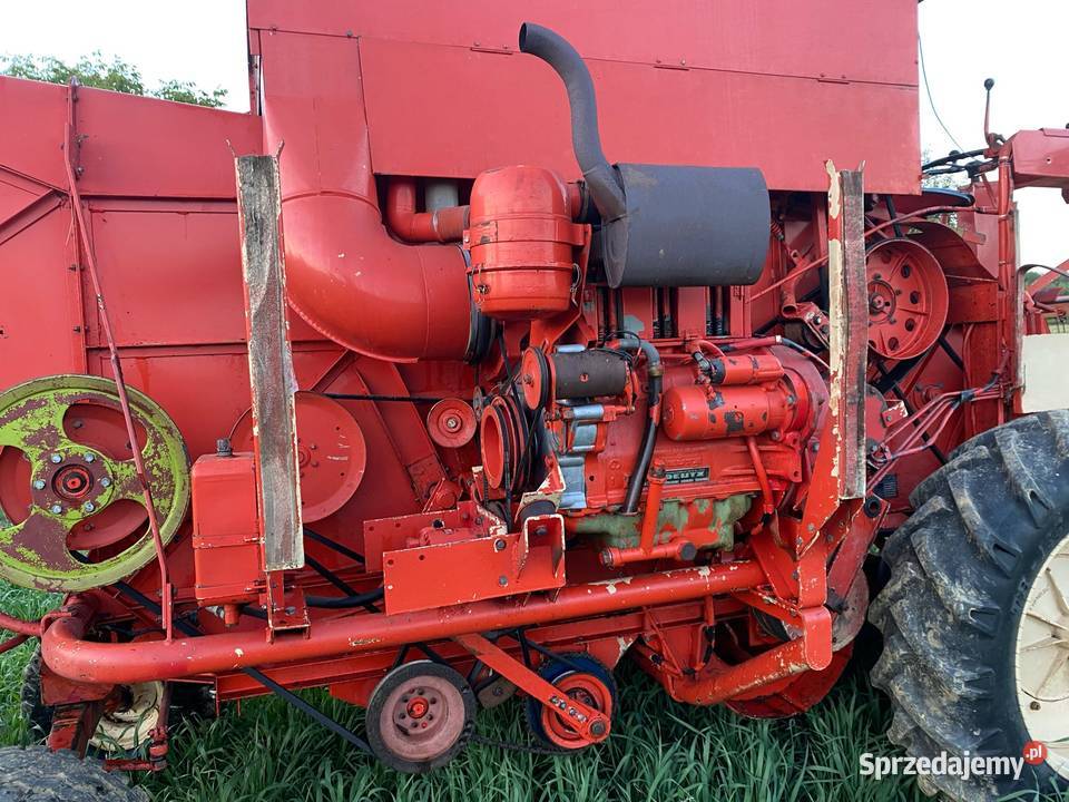 Kombajn DEUTZ FAHR M66 nieuszkodzony Dulcza Mała