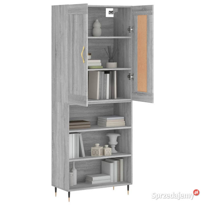 Witrynka szary dąb sonoma 695x34x180 materiał Warszawa