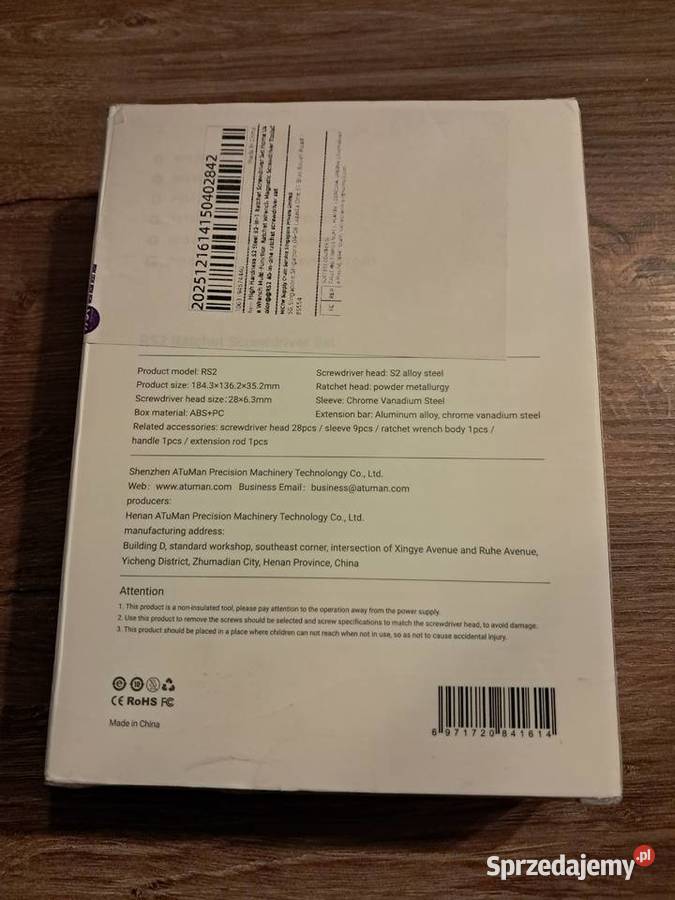 nowy zestaw kluczy 40 w 1 w futerale Sandomierz