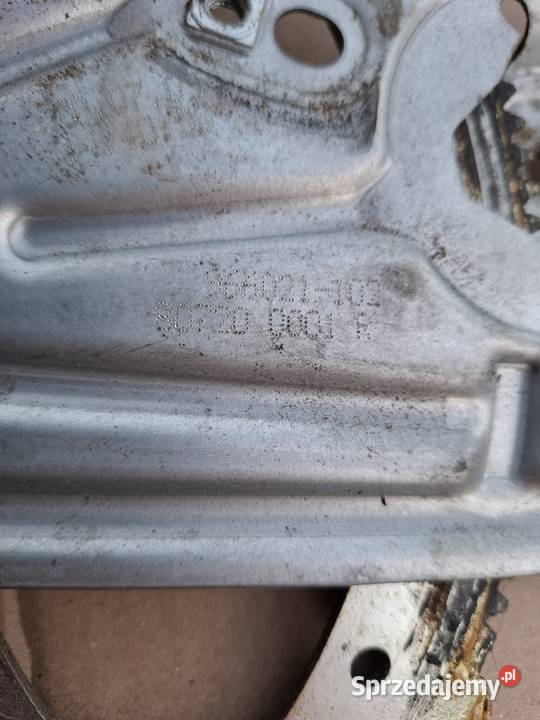 Mechanizm podnośnik szyby prawy przód Renault małopolskie Przyborów