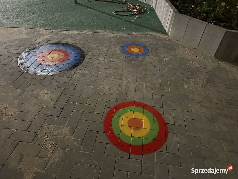 Tarcze 45 6090gry podwórkowe chodnikowe Strefy Sandomierz sprzedam